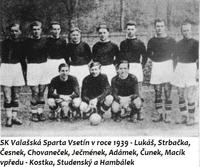 SK Val Sparta Vs 1939
